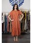 Vestido Cuadros Vichy Teja